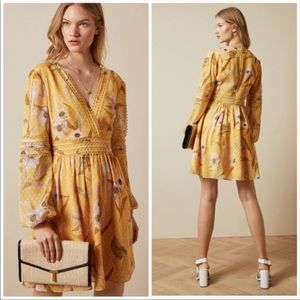 TED BAKER JACQUARD DETAILED DRESS SZ US 6 OR TED SZ 2
